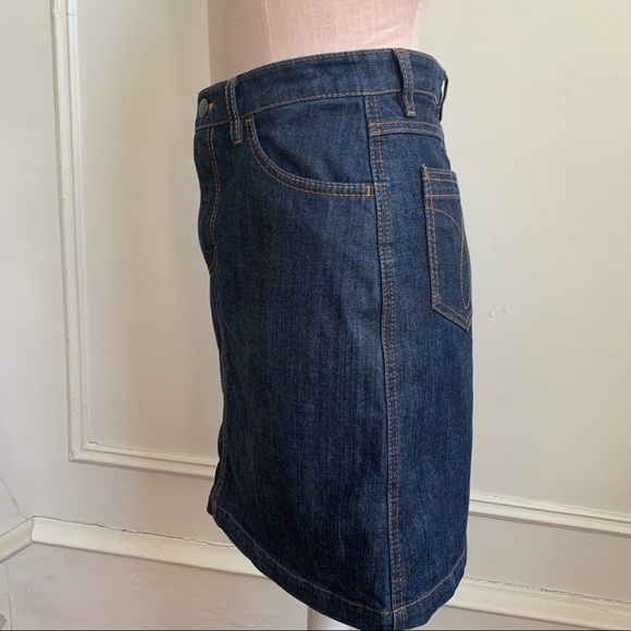 Calvin Klein Jeans Denim Skirt - Picture 4 of 13